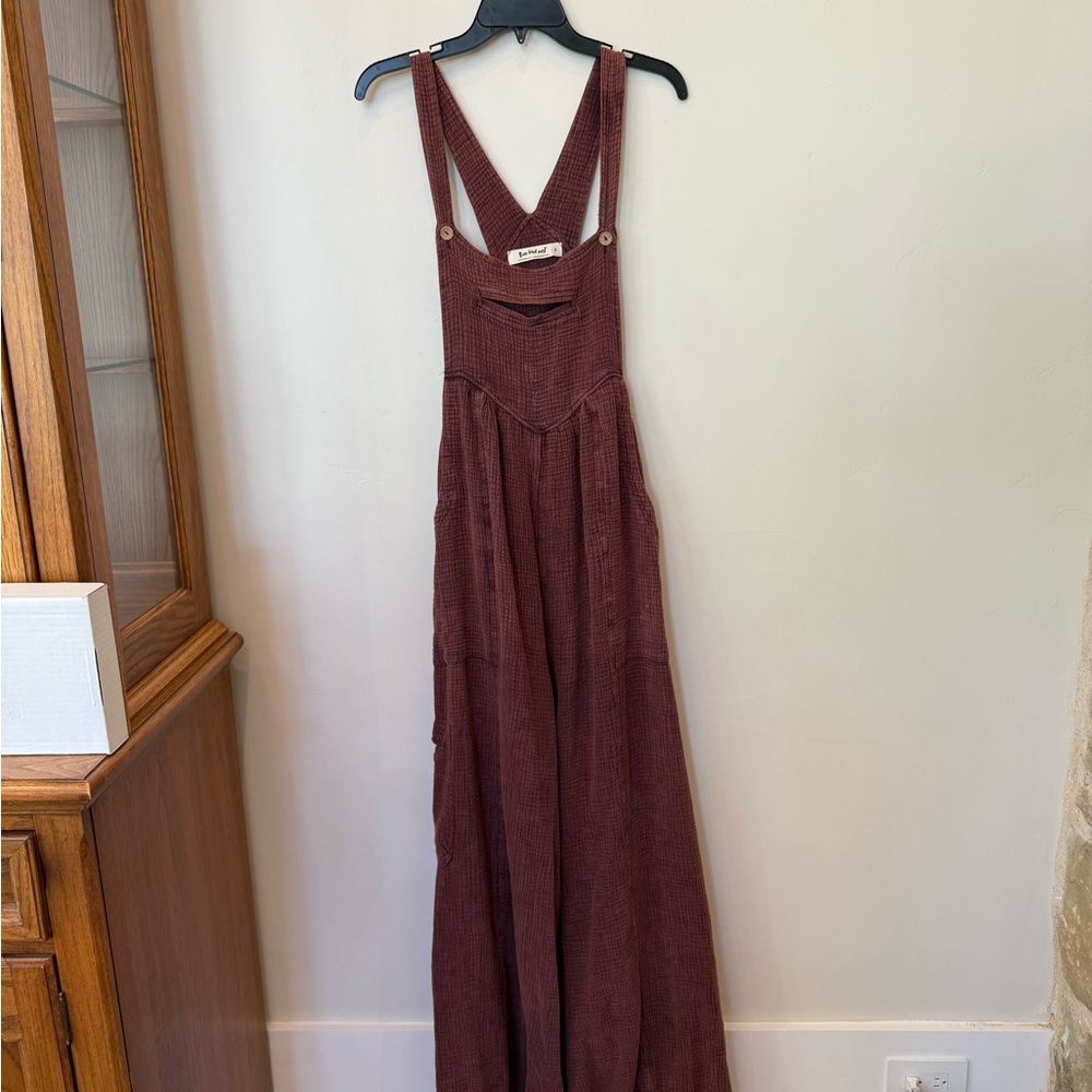 Brown romper with Straps